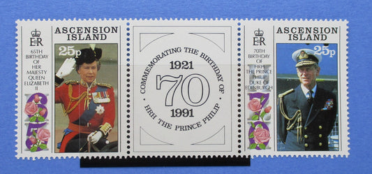Ascension Island Stamps, 1991, SG539a, Mint