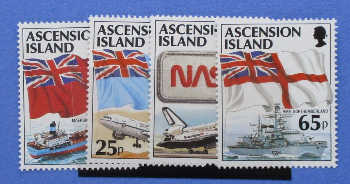 Ascension Island Stamps, 1997, SG709-712, Mint