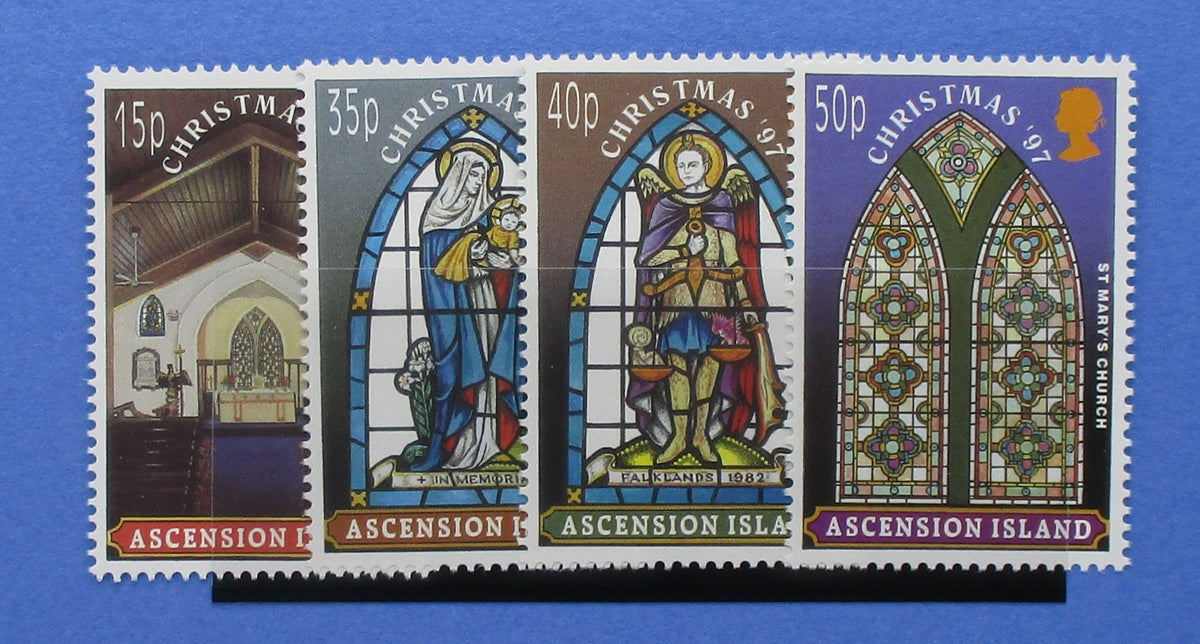 Ascension Island Stamps, 1997, SG733-736, Mint