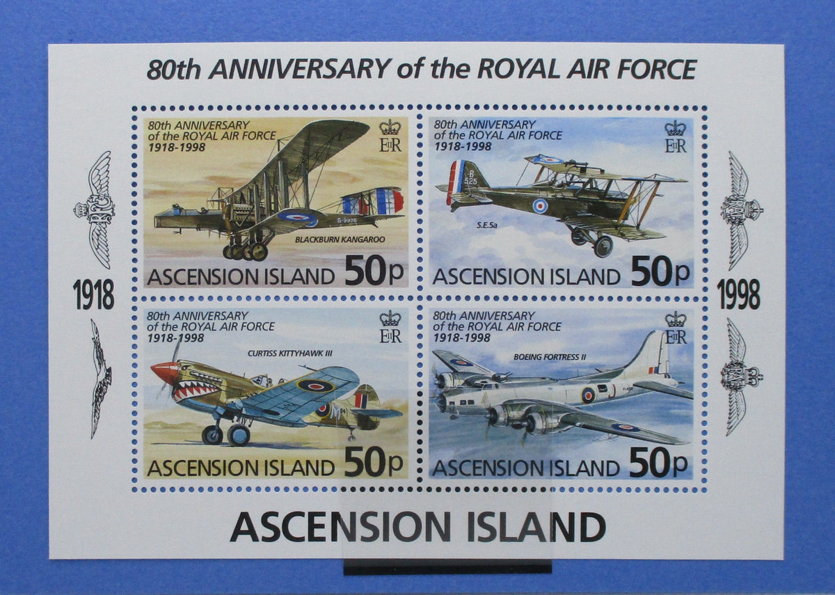 Ascension Island Stamps, 1998, MS746, Mint