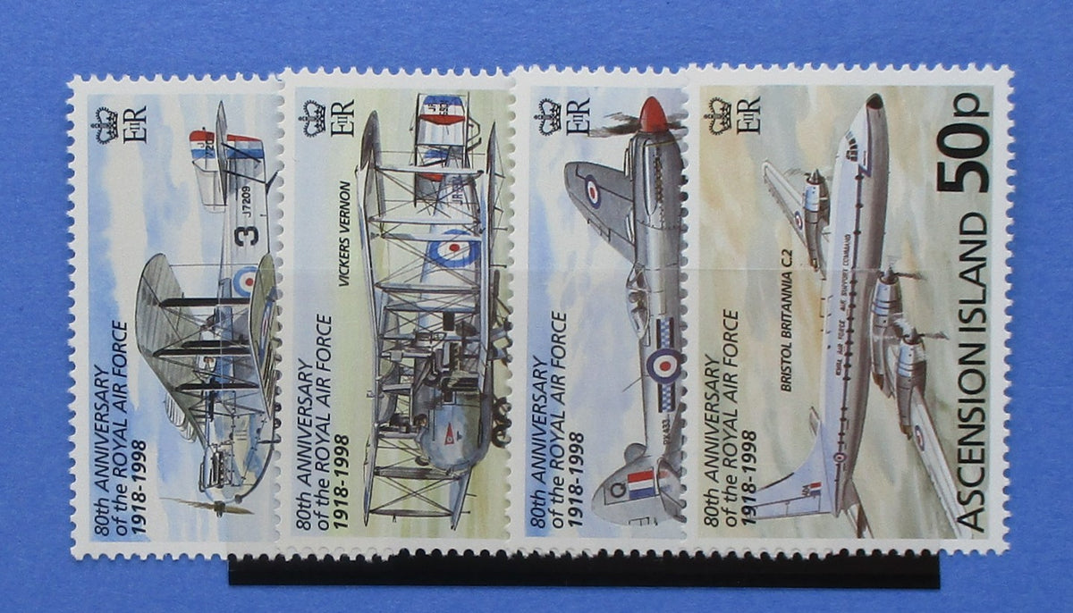 Ascension Island Stamps, 1998, SG742-745, Mint