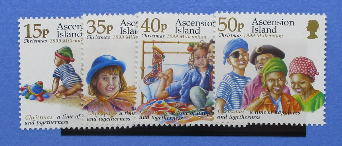 Ascension Island Stamps, 1999, SG786-789, Mint