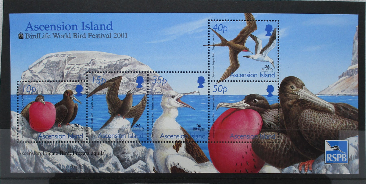 Ascension Island Stamps, 2001, MS838, Mint
