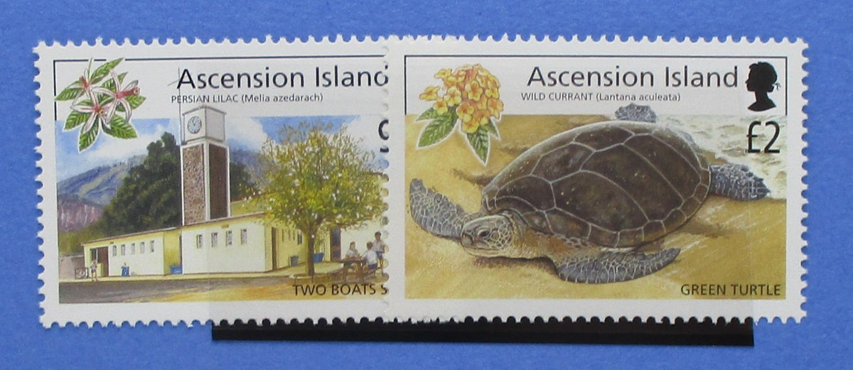 Ascension Island Stamps, 2002, SG860-861, Mint