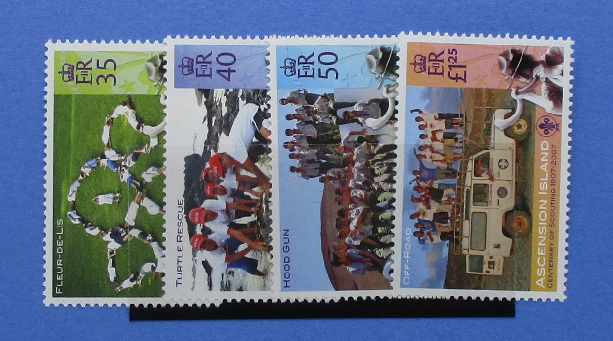 Ascension Island Stamps, 2007, SG971-974, Mint