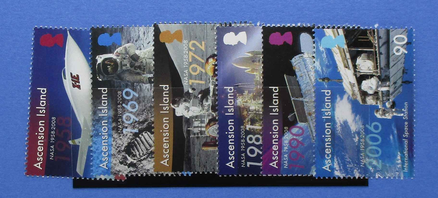 Ascension Island Stamps, 2008, SG1004-1009, Mint