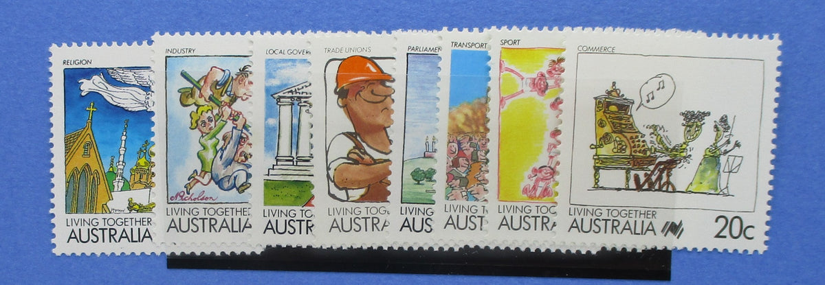 Australia Stamps, 1988-95, SG1111-1118, Mint