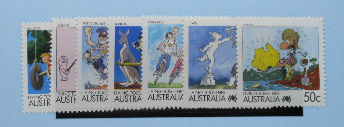 Australia Stamps, 1988-95, SG1119-1124, Mint