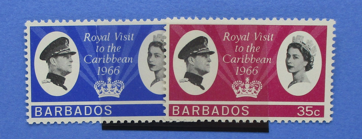 Barbados Stamps, 1966, SG340-341, Mint