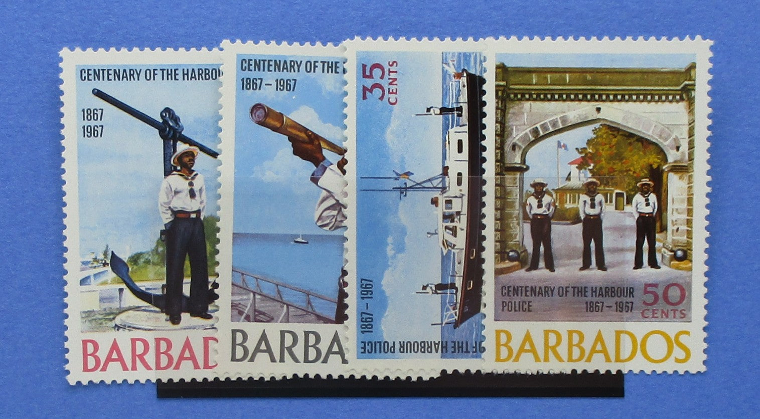 Barbados Stamps, 1967, SG363-366, Mint
