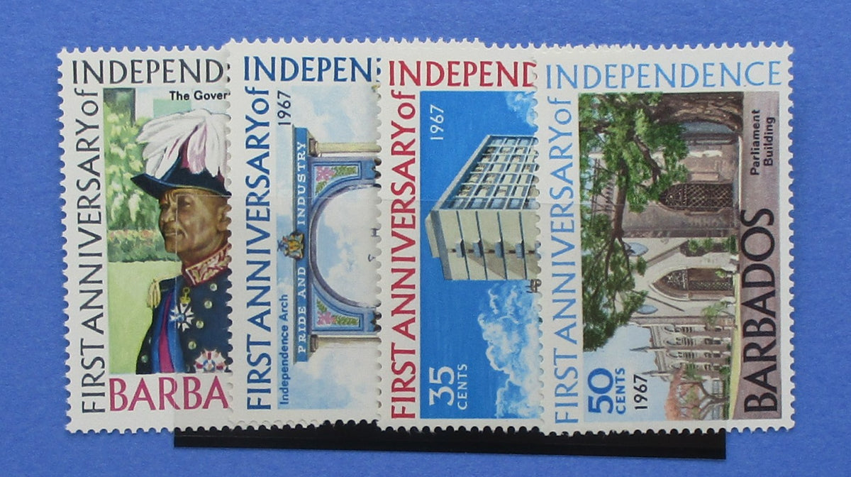 Barbados Stamps, 1967, SG367-370, Mint