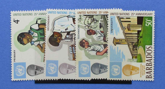 Barbados Stamps, 1970, SG415-418, Mint