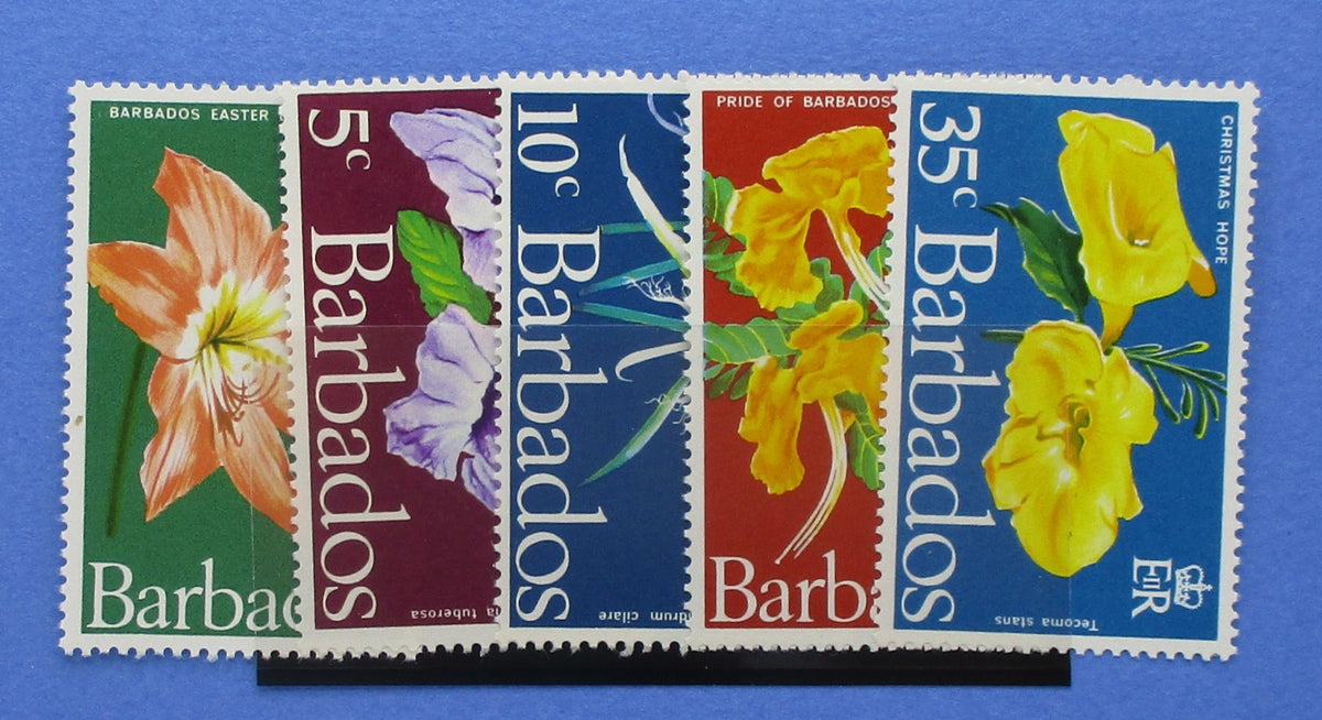 Barbados Stamps, 1970, SG419-423, Mint