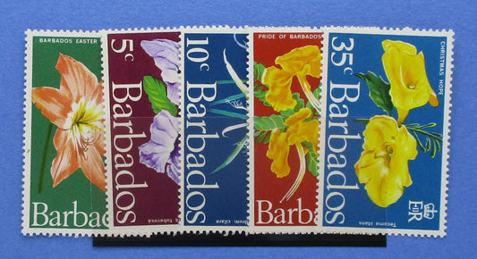 Barbados Stamps, 1970, SG419-423, Mint