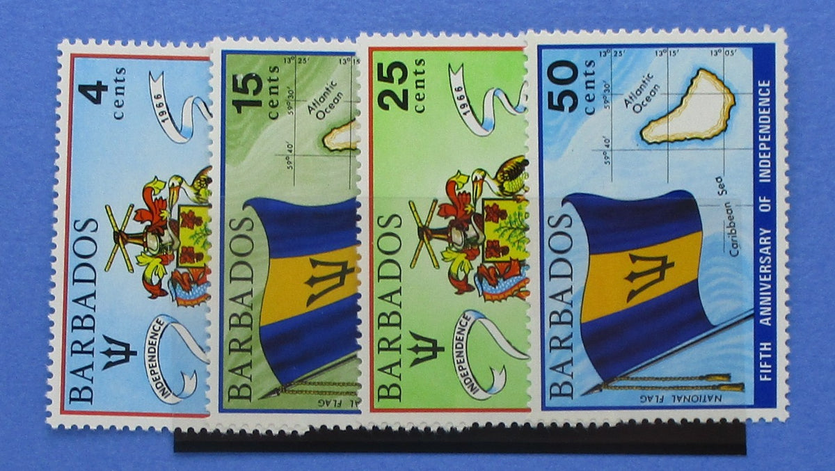 Barbados Stamps, 1971, SG436-439, Mint