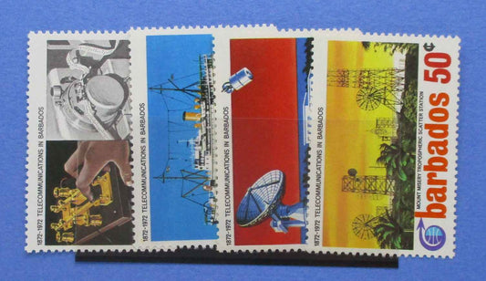 Barbados Stamps, 1972, SG440-443, Mint