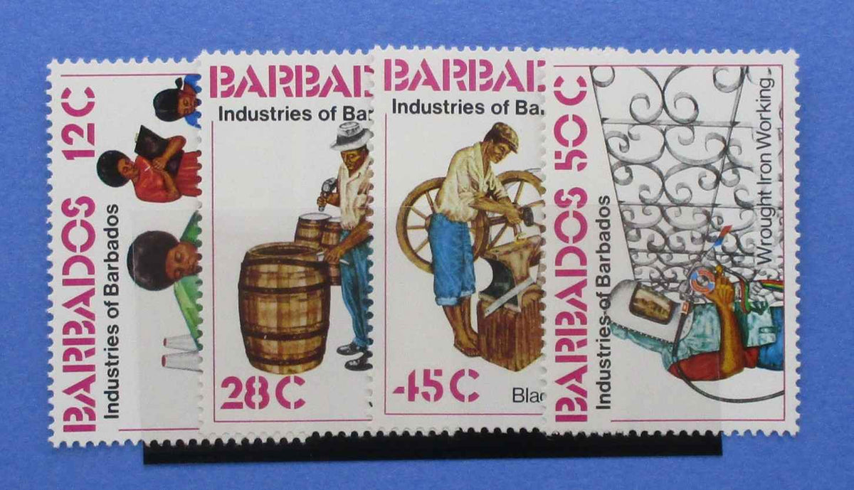 Barbados Stamps, 1978, SG609-612, Mint