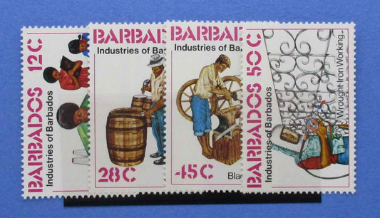 Barbados Stamps, 1978, SG609-612, Mint