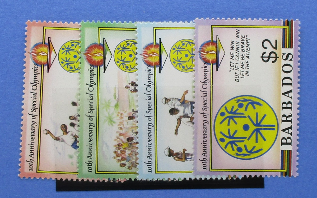Barbados Stamps, 1987, SG832-835, Mint