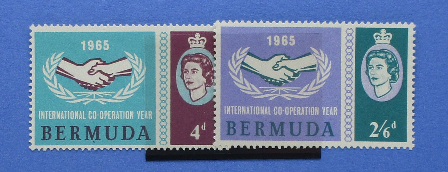 Bermuda Stamps, 1965, SG187-188, Mint
