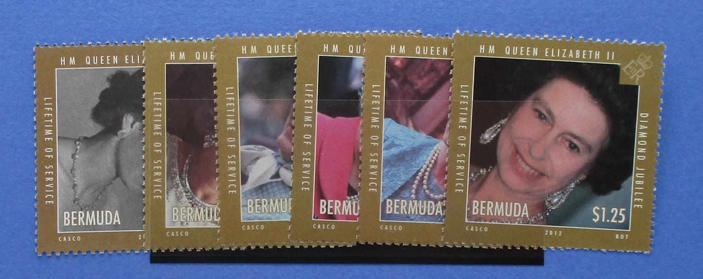 Bermuda Stamps, 2012, SG1090-1095, Mint
