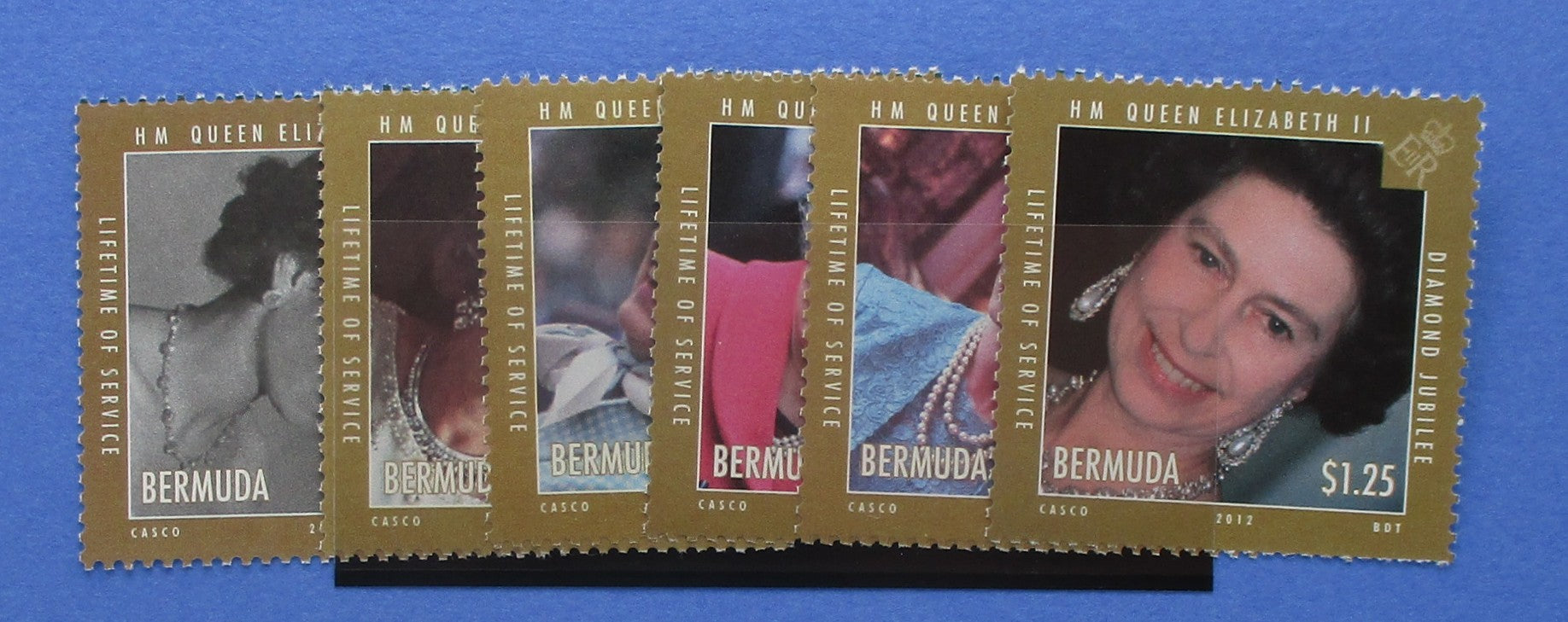 Bermuda Stamps, 2012, SG1090-1095, Mint