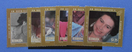 Bermuda Stamps, 2012, SG1090-1095, Mint