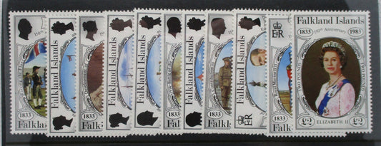 Falkland Islands Stamps, 1983, SG439-449, Mint