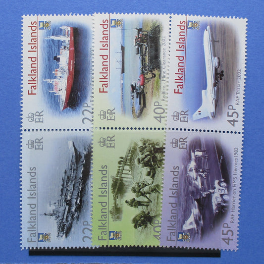 Falkland Islands Stamps, 2002, SG926a, SG928a, SG930a, Mint