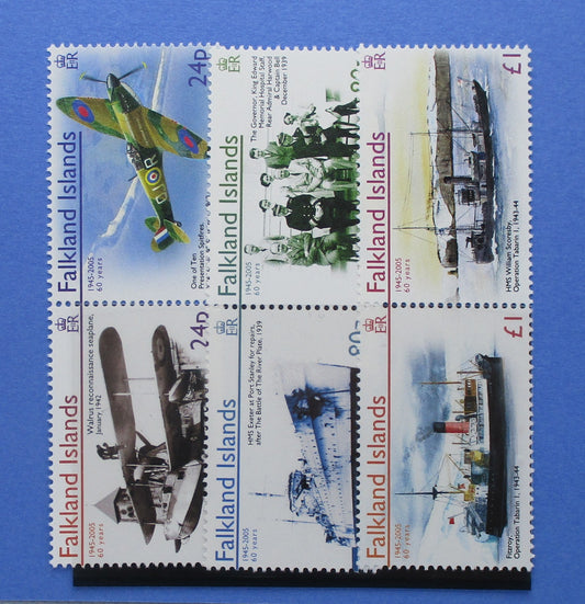 Falkland Islands Stamps, 2005, SG1015a, SG1017a, SG1019a, Mint