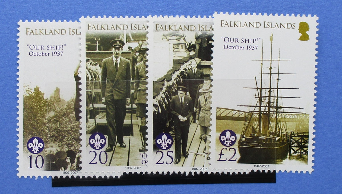 Falkland Islands Stamps, 2007, SG1078-1081, Mint