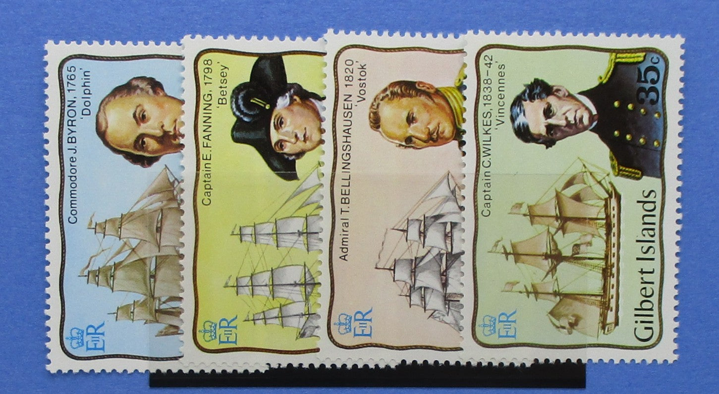 Gilbert Islands Stamps, 1977, SG51-54, Mint