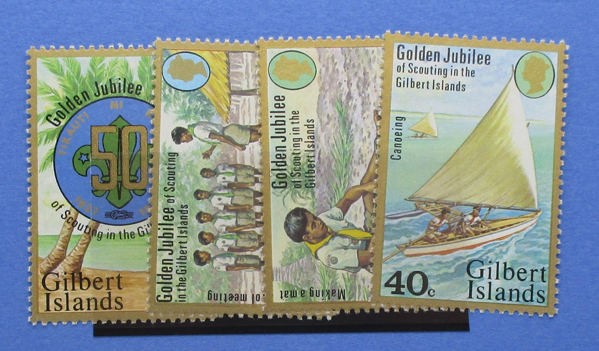 Gilbert Islands Stamps, 1977, SG60-63, Mint