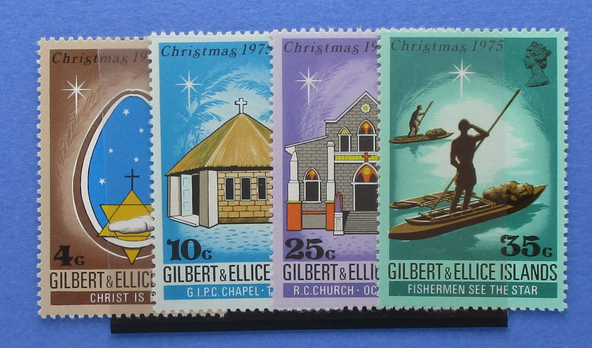 Gilbert and Ellice Islands Stamps, 1975, SG256-259, Mint