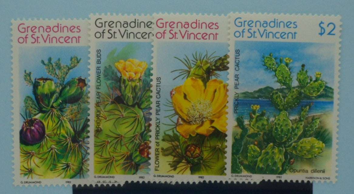Grenadines of St. Vincent Stamps, 1982, SG225-228, Mint