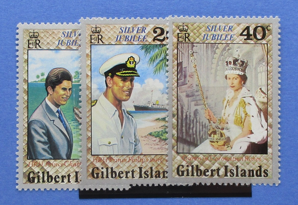 Gilbert Islands Stamps, 1977, SG48-50, Mint