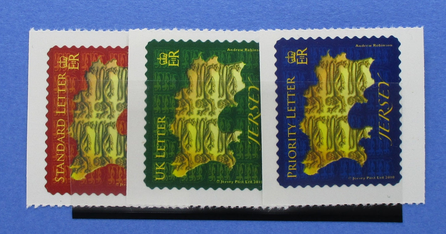 Jersey Stamps, 2010, SG1550-1552, Mint