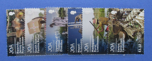 Jersey Stamps, 2018, SG2280-2285, Mint