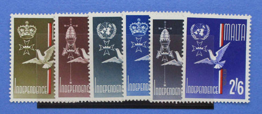 Malta Stamps, 1964, SG321-326, Mint