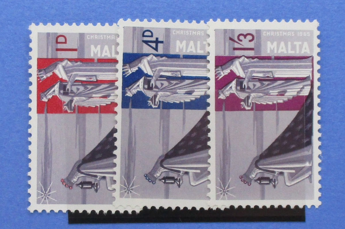 Malta Stamps, 1965, SG359-361, Mint