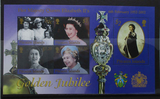 Pitcairn Islands Stamps, 2002, MS613, Mint