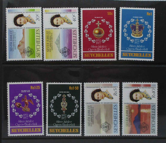 Seychelles Stamps, 1977, SG393-400, Mint