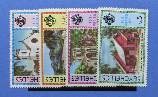 Seychelles Stamps, 1977, SG420-423, Mint