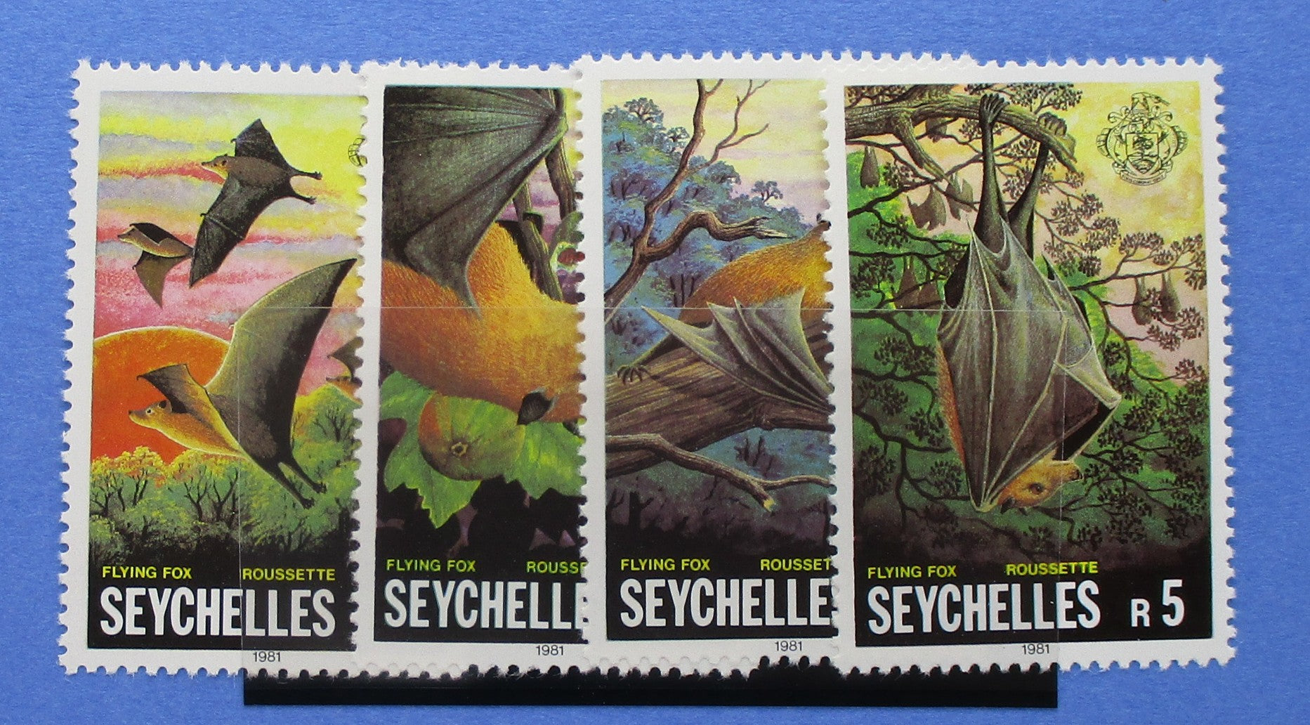 Seychelles Stamps, 1981, SG518-521, Mint