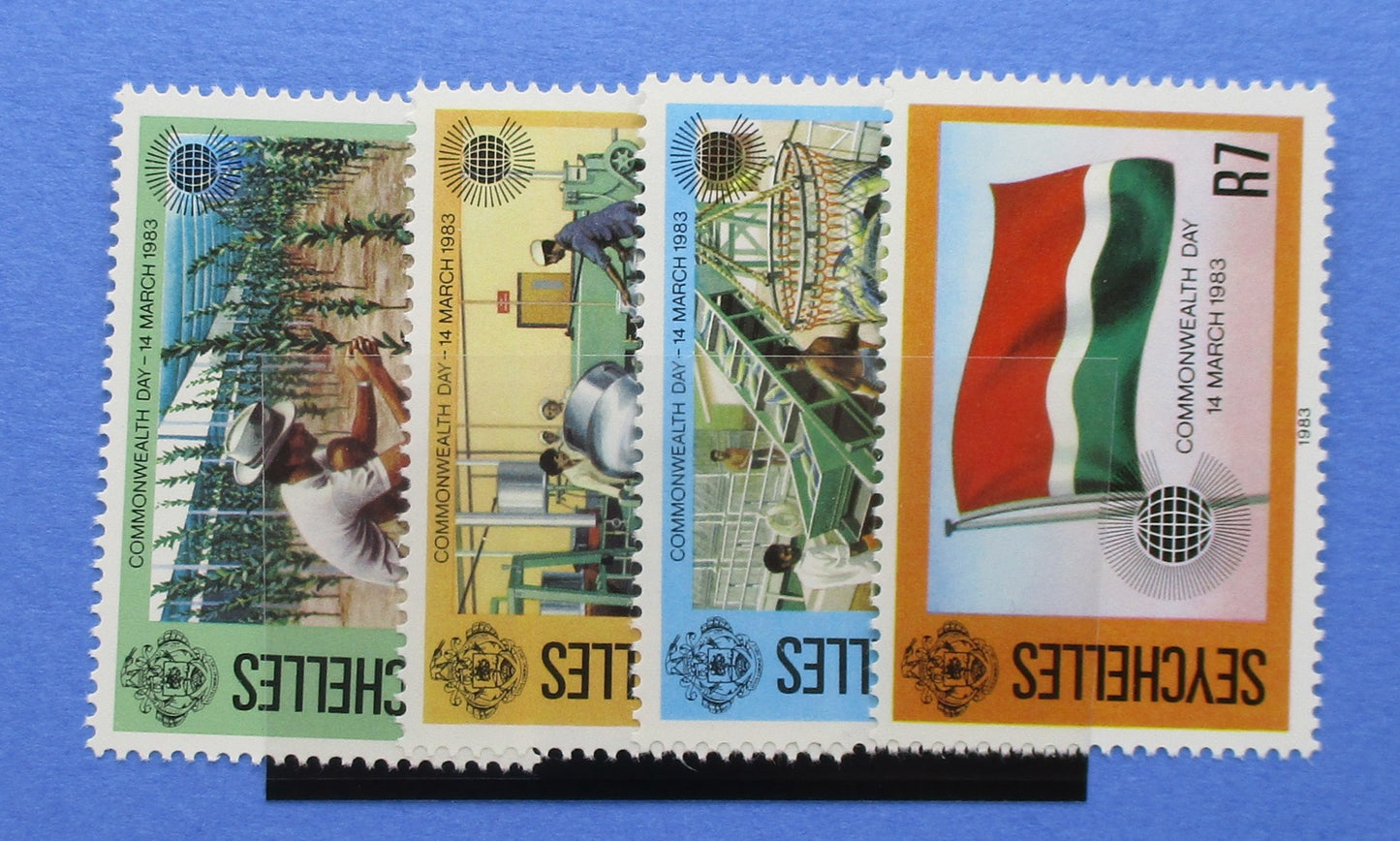 Seychelles Stamps, 1983, SG554-557, Mint