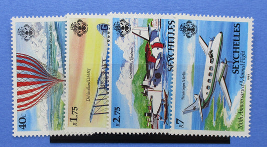 Seychelles Stamps, 1983, SG563-566, Mint