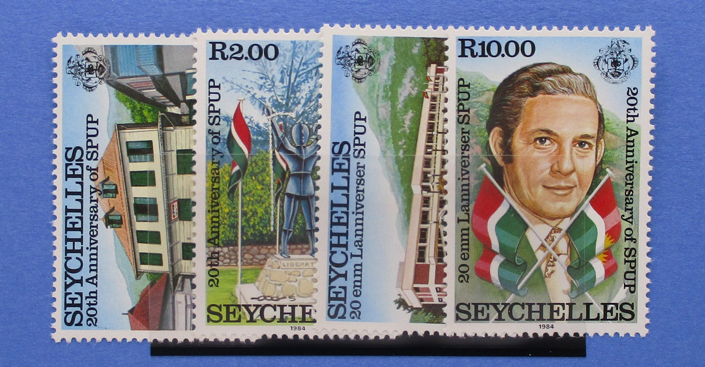 Seychelles Stamps, 1984, SG587-590, Mint