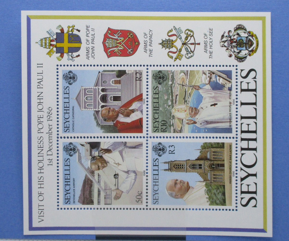 Seychelles Stamps, 1986, MS658, Mint