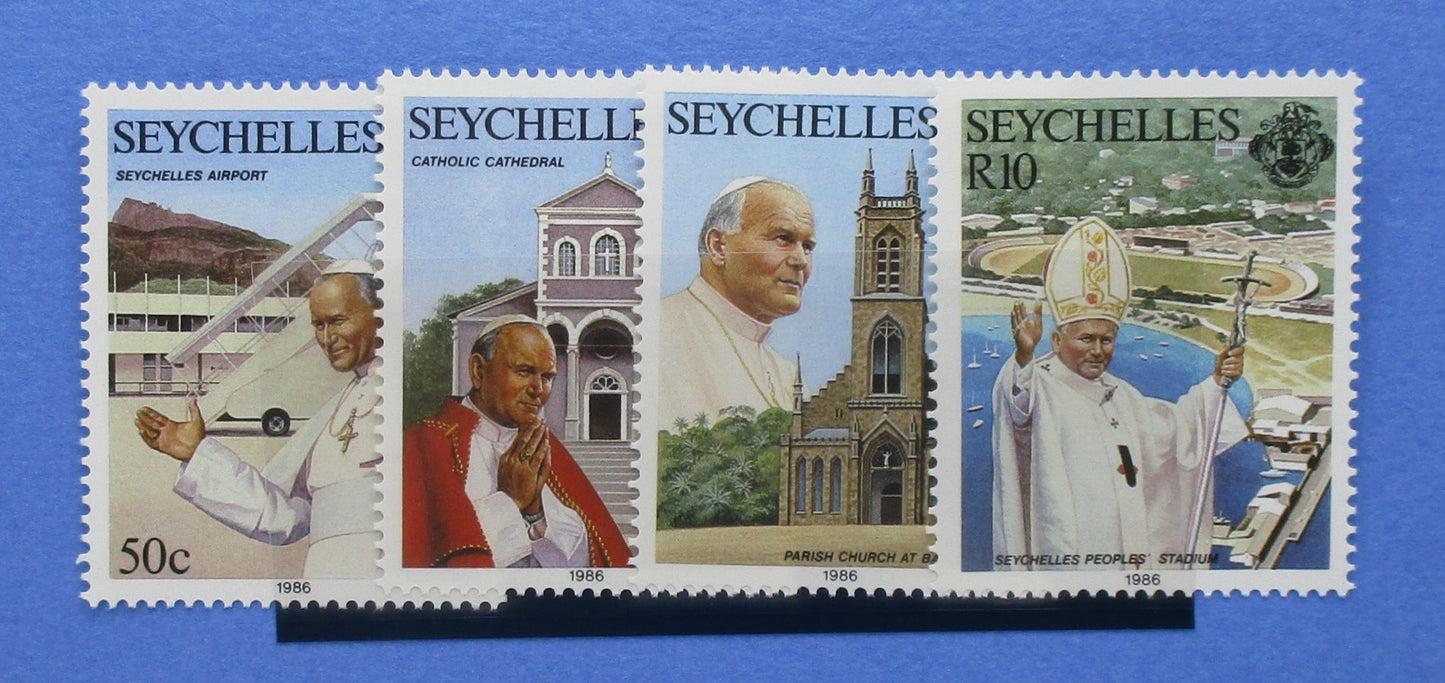 Seychelles Stamps, 1986, SG654-657, Mint