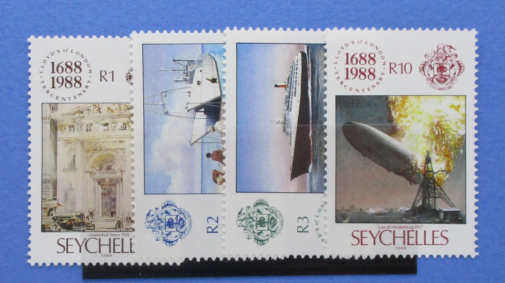 
Seychelles Stamps, 1988, SG701-704, Mint
